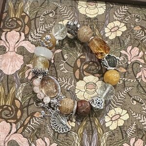 Crystal Multi-Color Beaded Bracelet